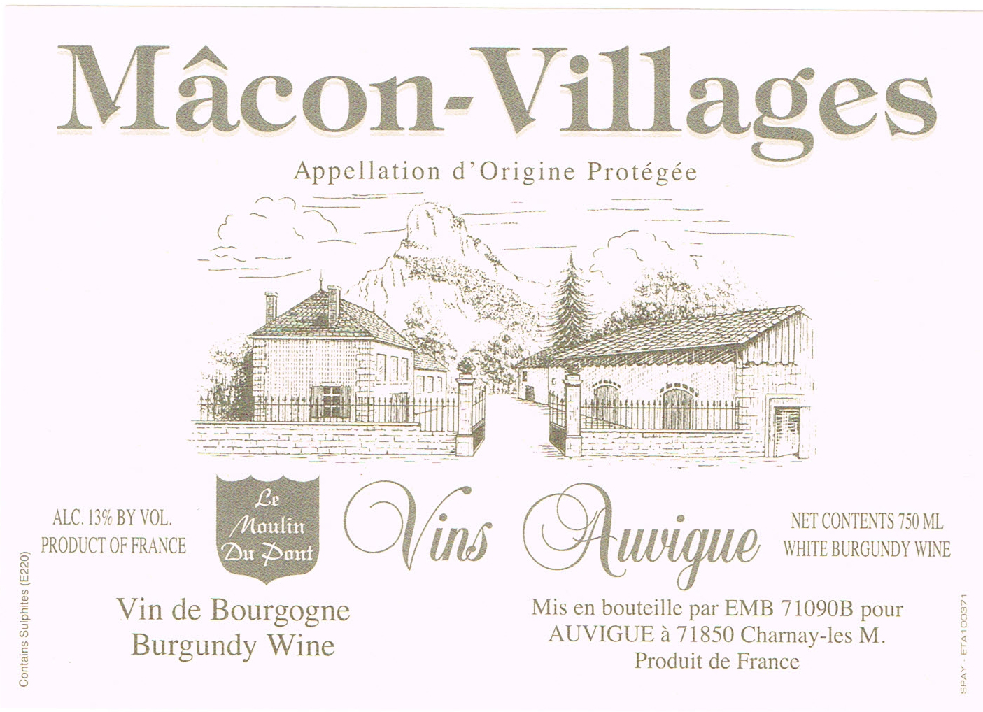 Le Moulin Du Pont Mâcon - Villages