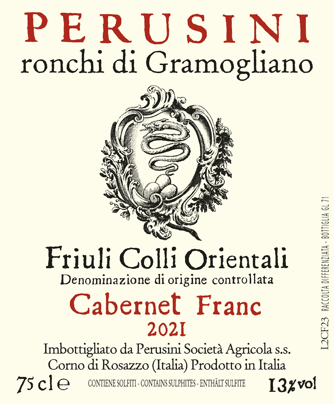 Ronchi Di Gramogliano Cabernet Franc