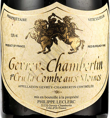 1er Cru la Combe aux Moines