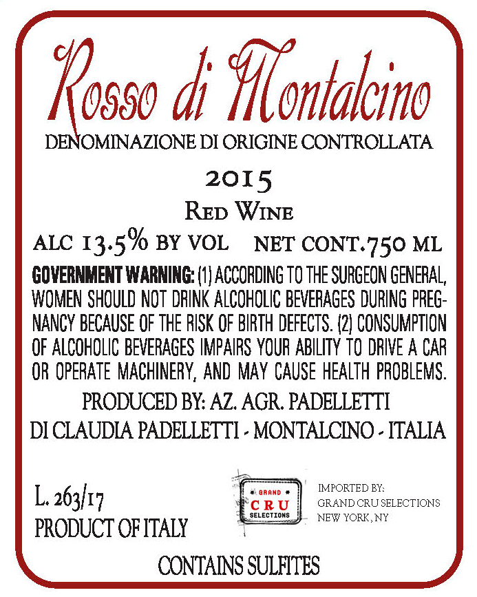 Rosso di Montalcino