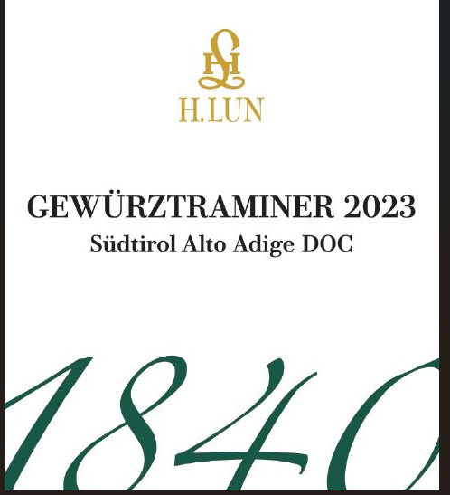 Südtirol Alto Adige Gewürztraminer