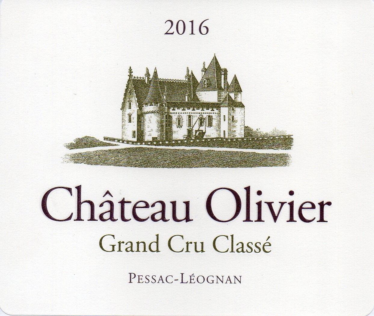 Château Olivier Grand Cru Classé