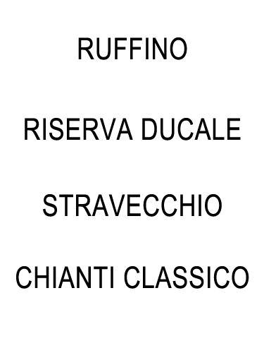 Riserva Ducale Stravecchio