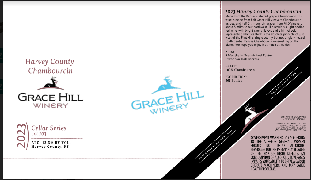 Chambourcin Cellar Series Lot 103
