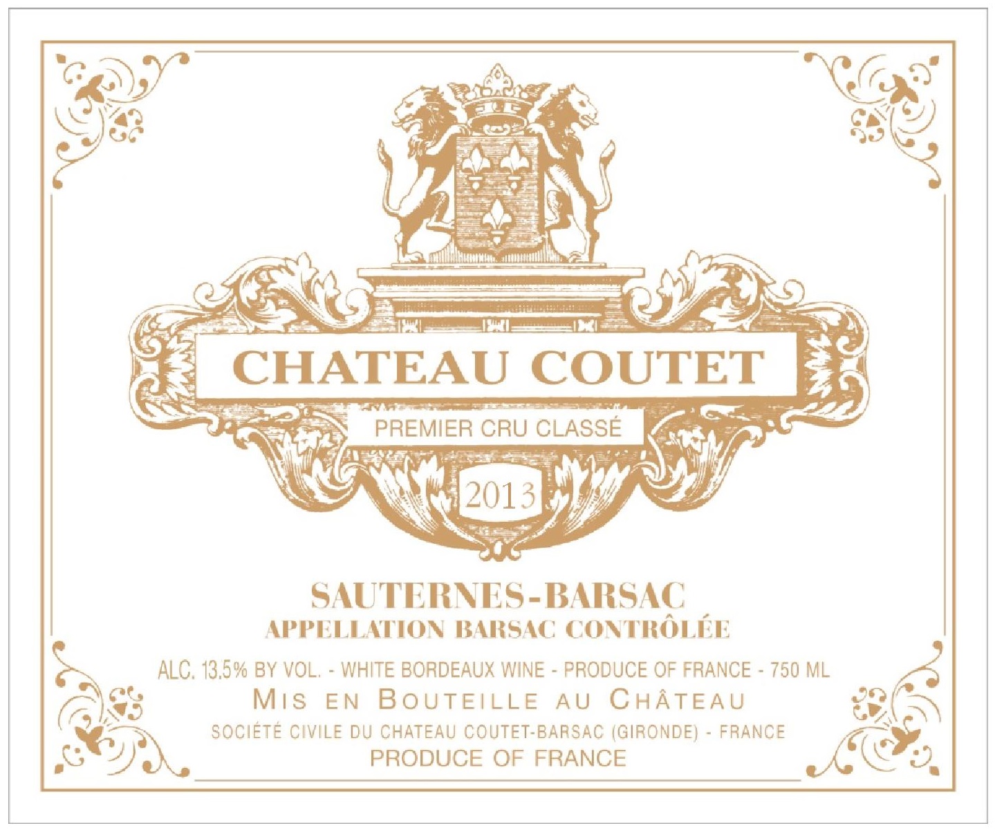Chateau Coutet Premier Cru Classe