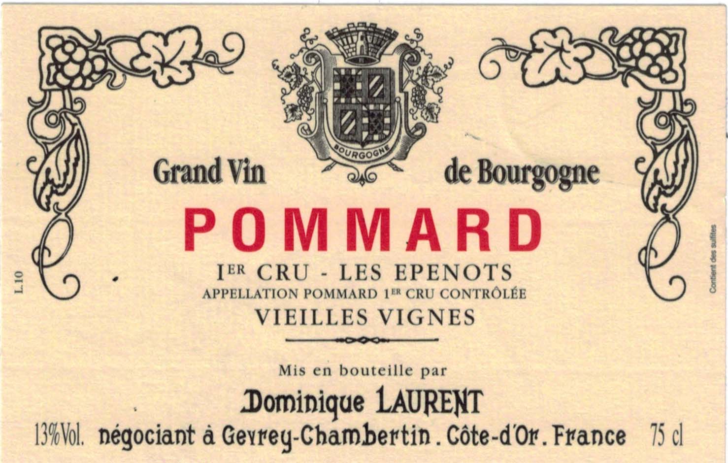 Les Epenots V Vignes