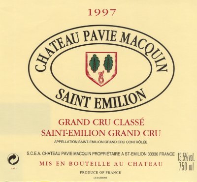 Pavie Macquin Red Wine