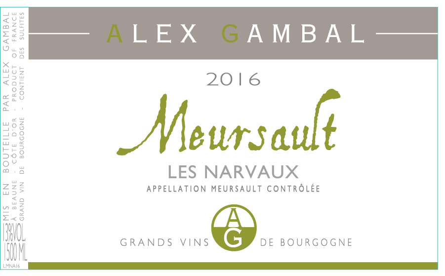 Meursault Les Narvaux