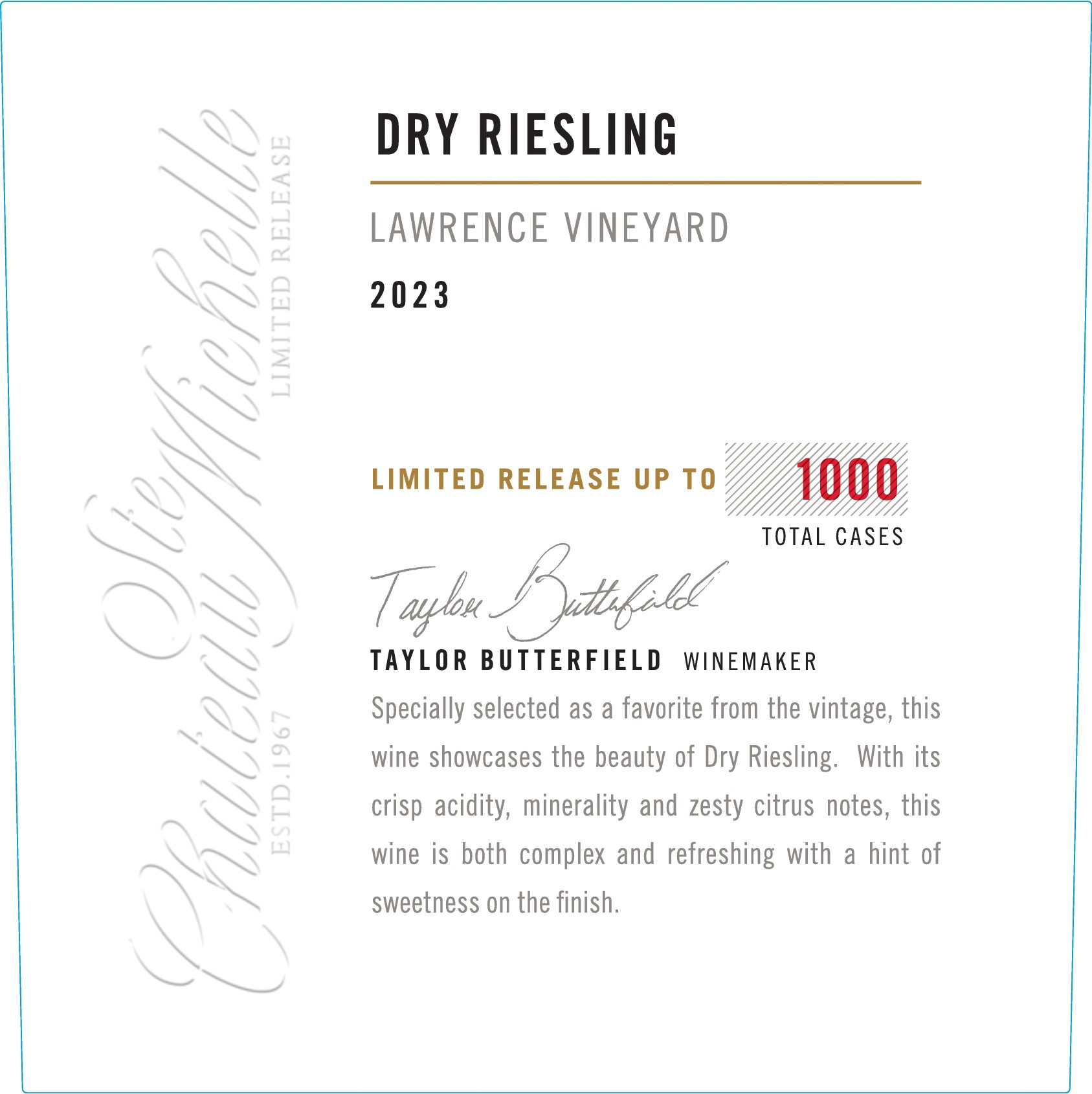 My Michelle Dry Riesling