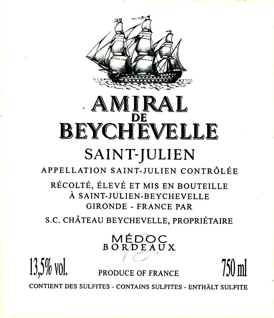 Amiral De Beychevelle