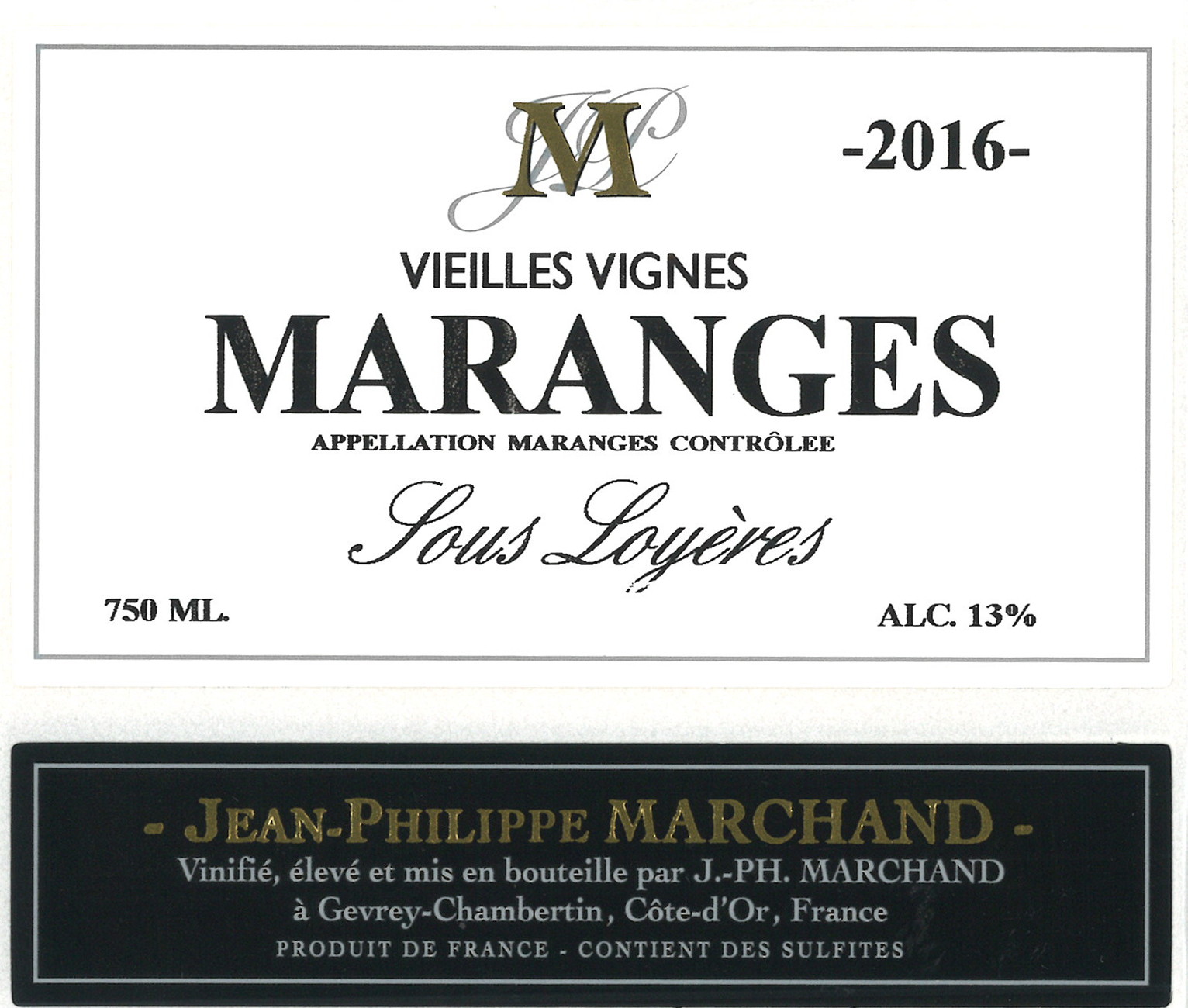 Vieilles Vignes Sous Loyeres