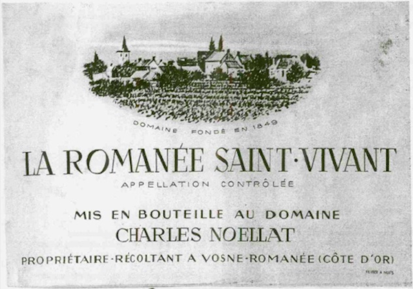 La Romanee Saint Vivant