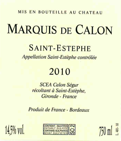 Marquis de Calon