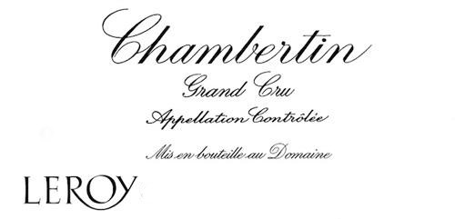 Chambertin Grand Cru