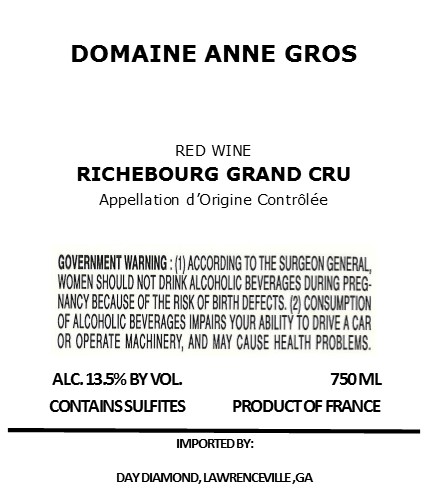 Richebourg Grand Cru