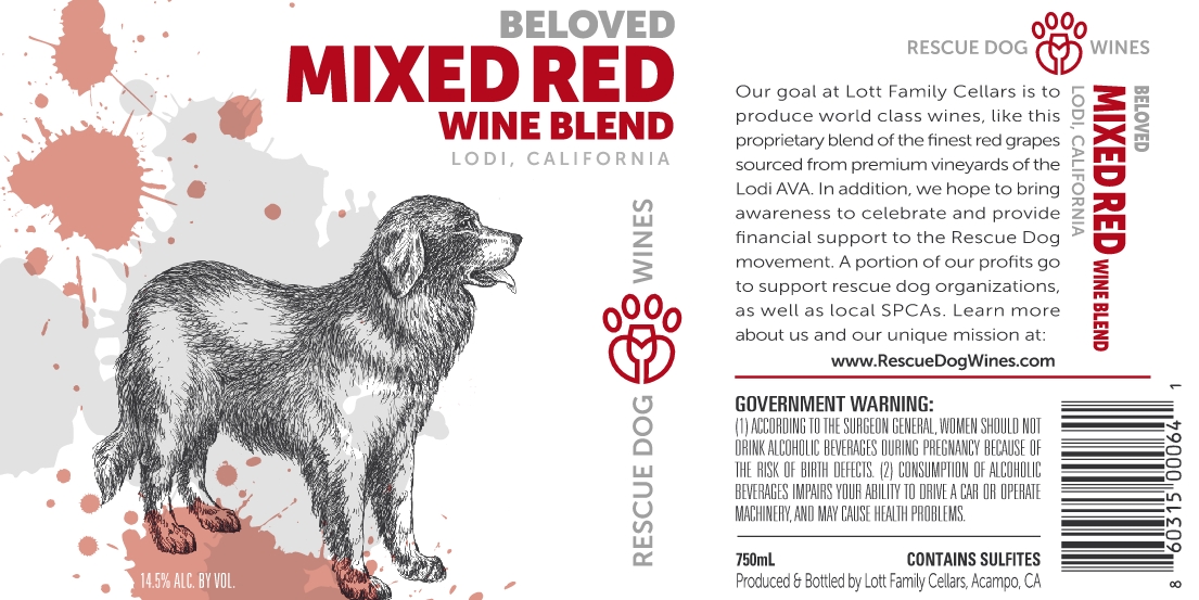 Beloved Mixed Red Wine Blend