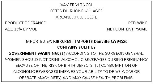Arcane Xix Le Soleil