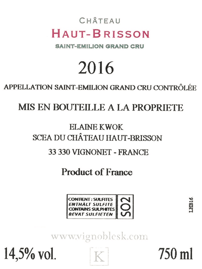 Château Haut-Brission