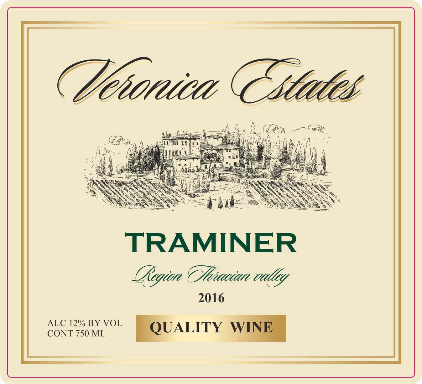 Veronica Estates Traminer