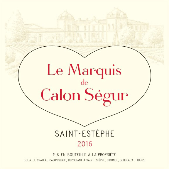 Le Marquis De Calon Ségur Saint Estèphe