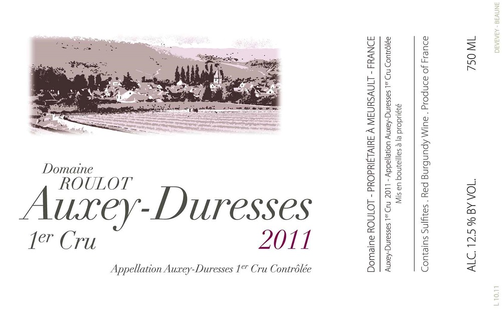1er Cru Auxey - Duresses