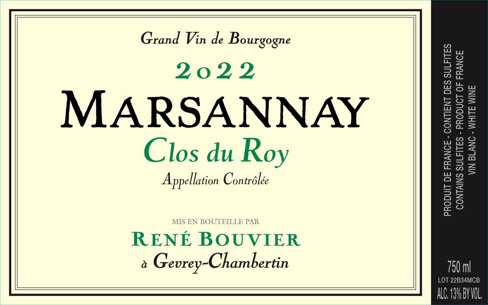 Clos Du Roy