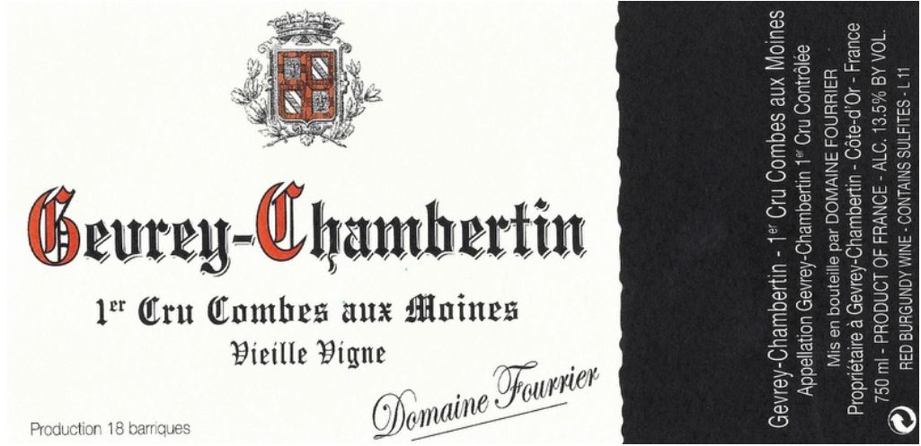 1er Cru Combes aux Moines Vieille Vigne