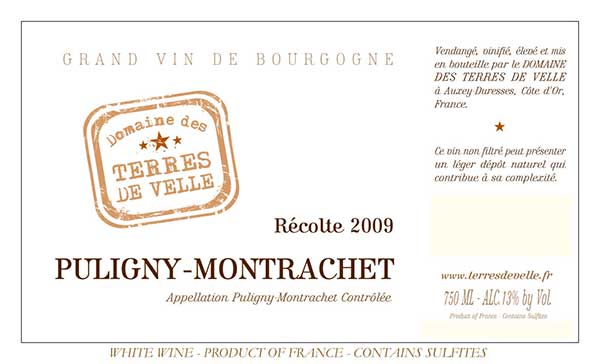 Terres De Velle Puligny-Montrachet