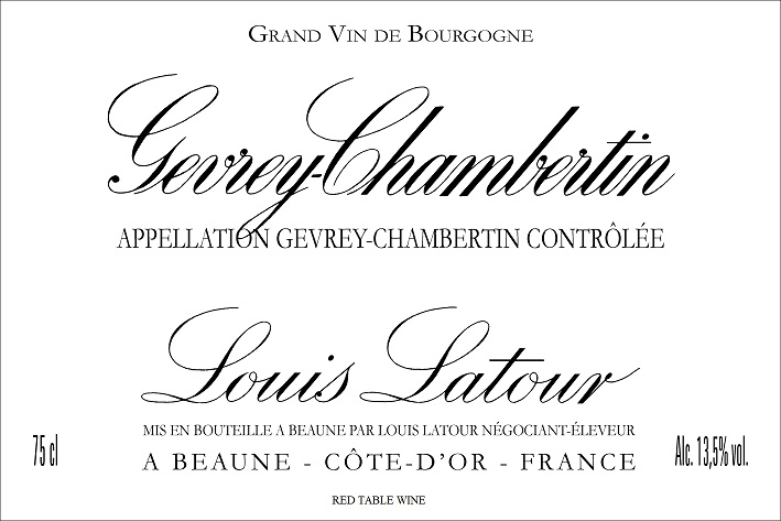Gevrey Chambertin