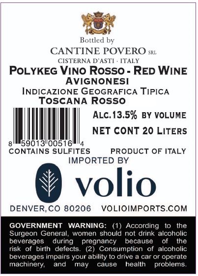 Polykeg Vino Rosso