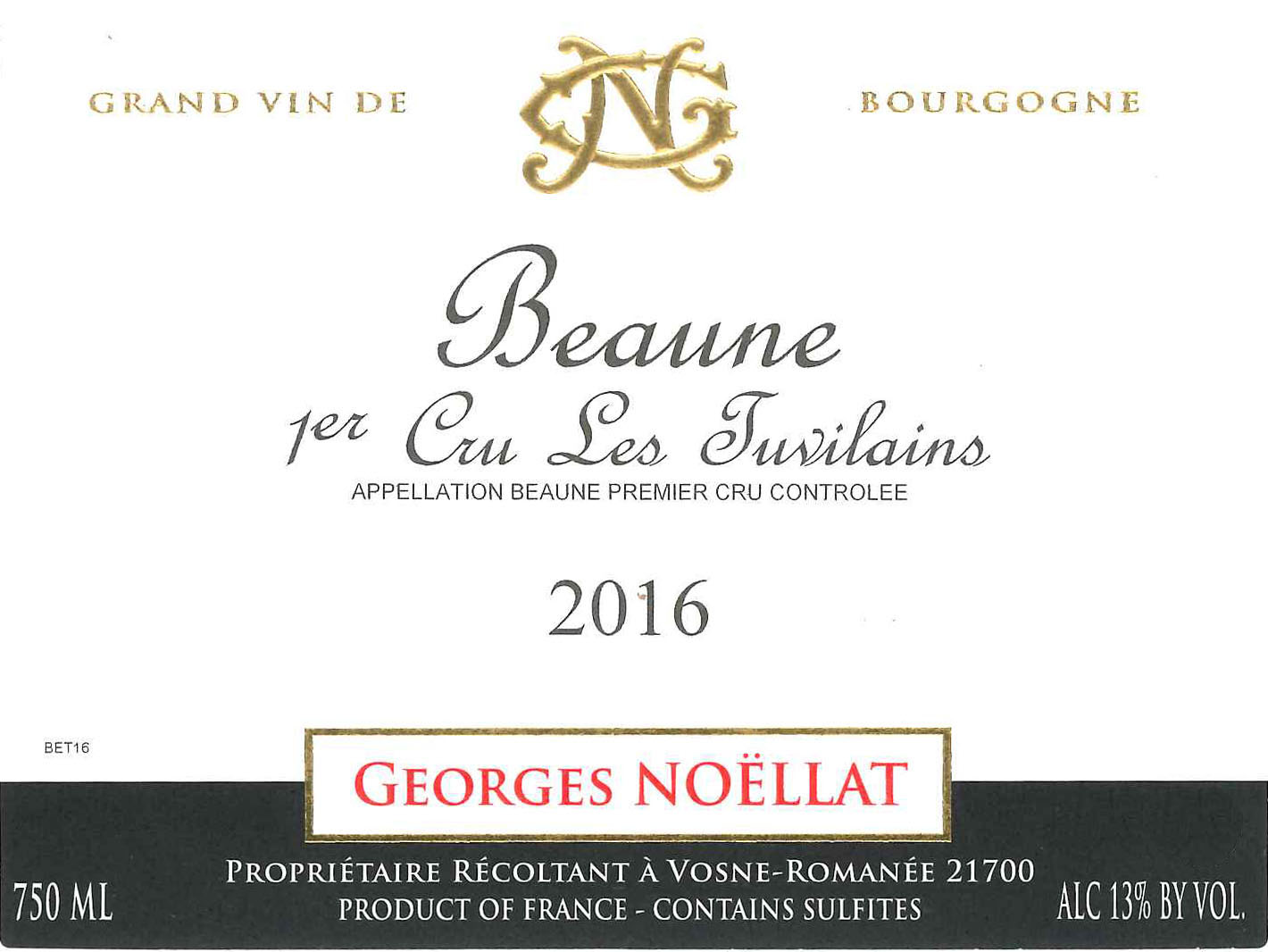 1er Cru Les Tuvilains