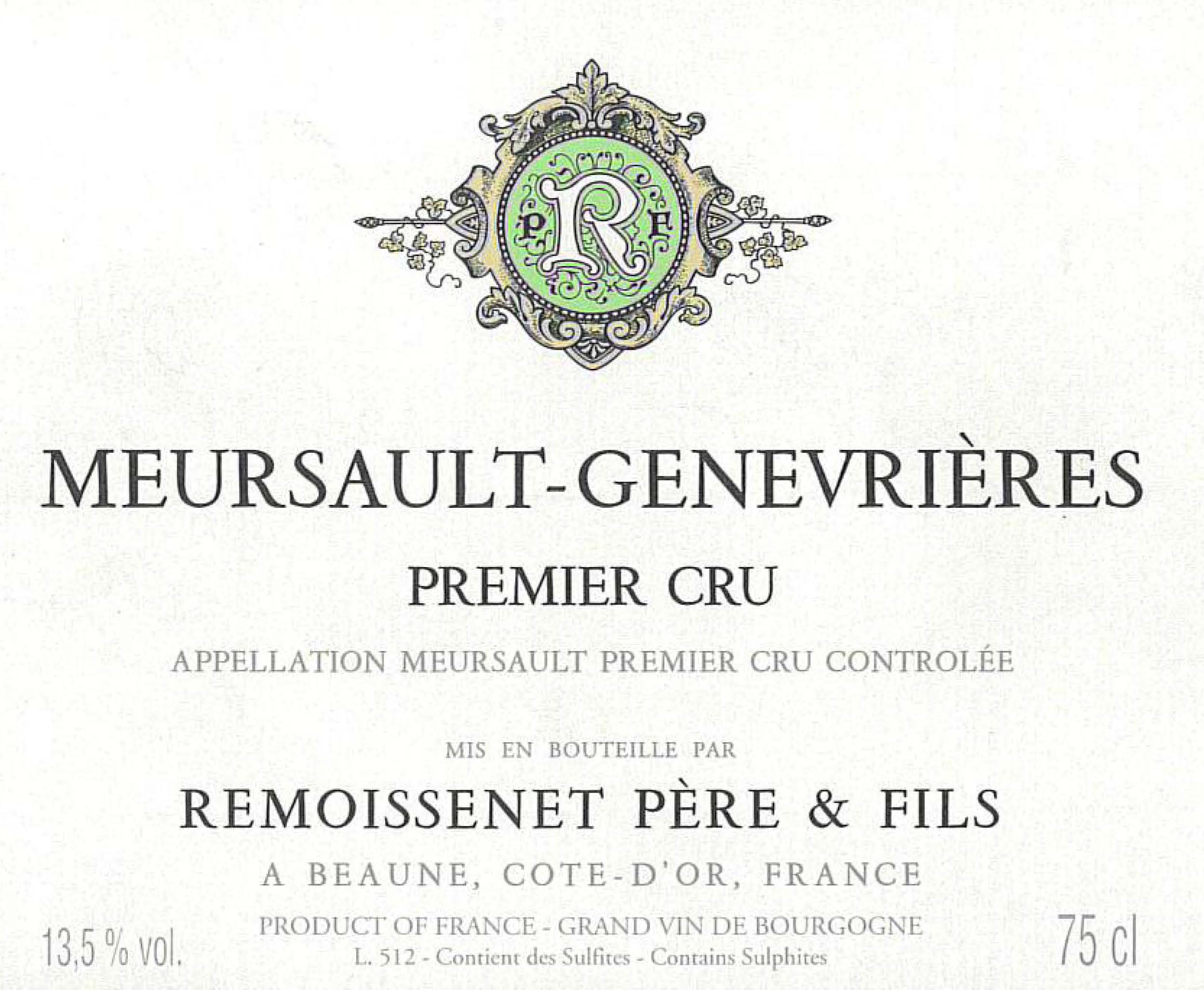 Meursault Premier Cru