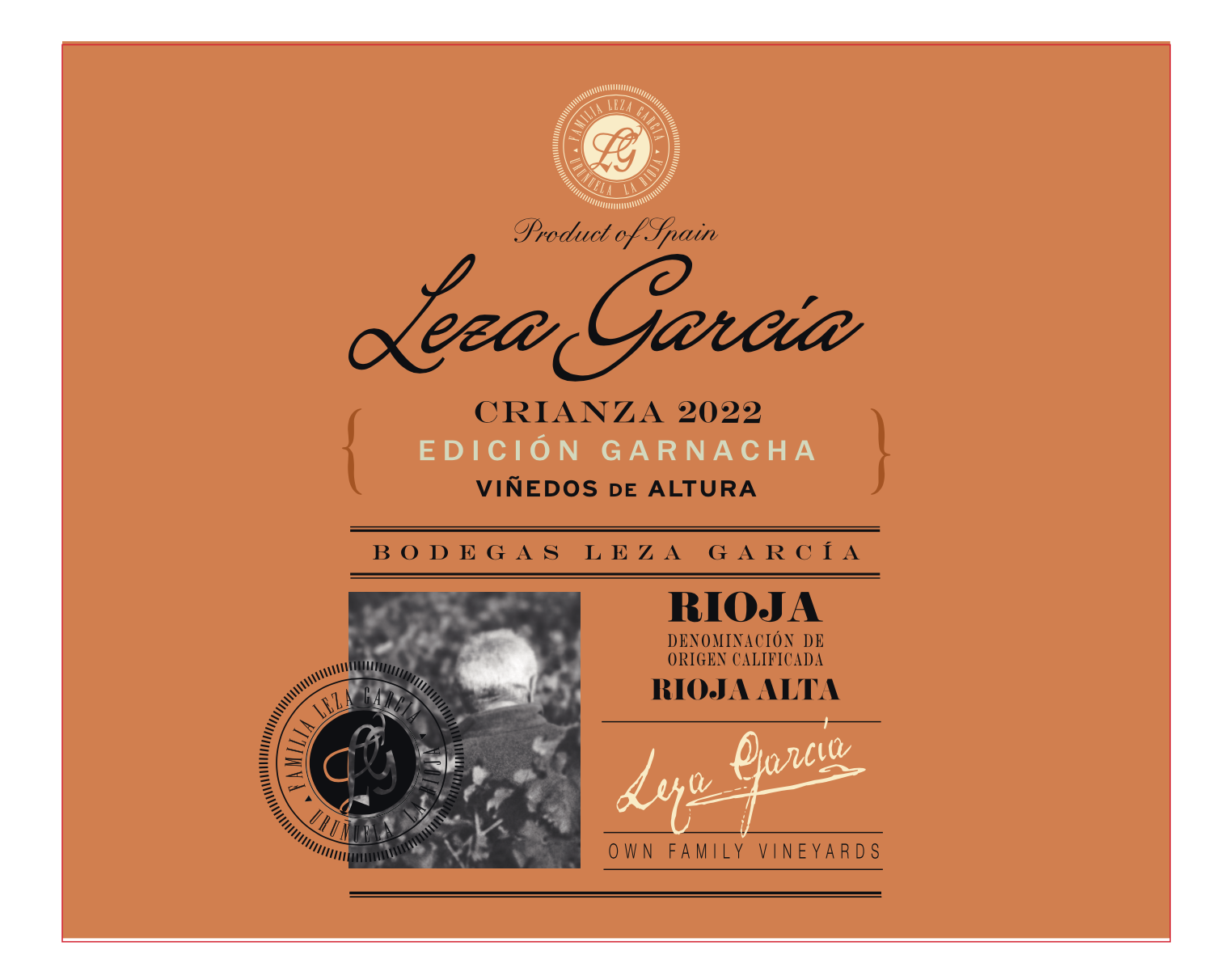 Crianza Edición Garnacha Viñedos De Altura