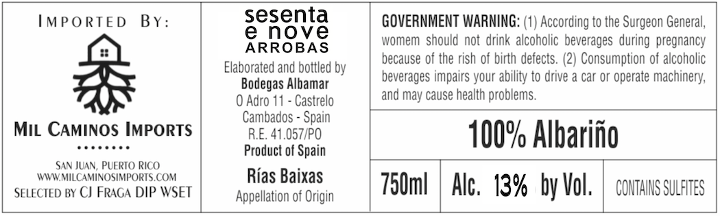 Sesenta Albariño