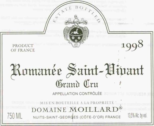 Romanée Saint-Vivant Grand Cru