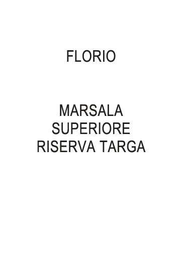 Superiore Riserva Targa