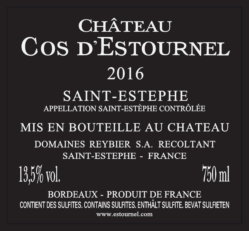Cos D'estournel