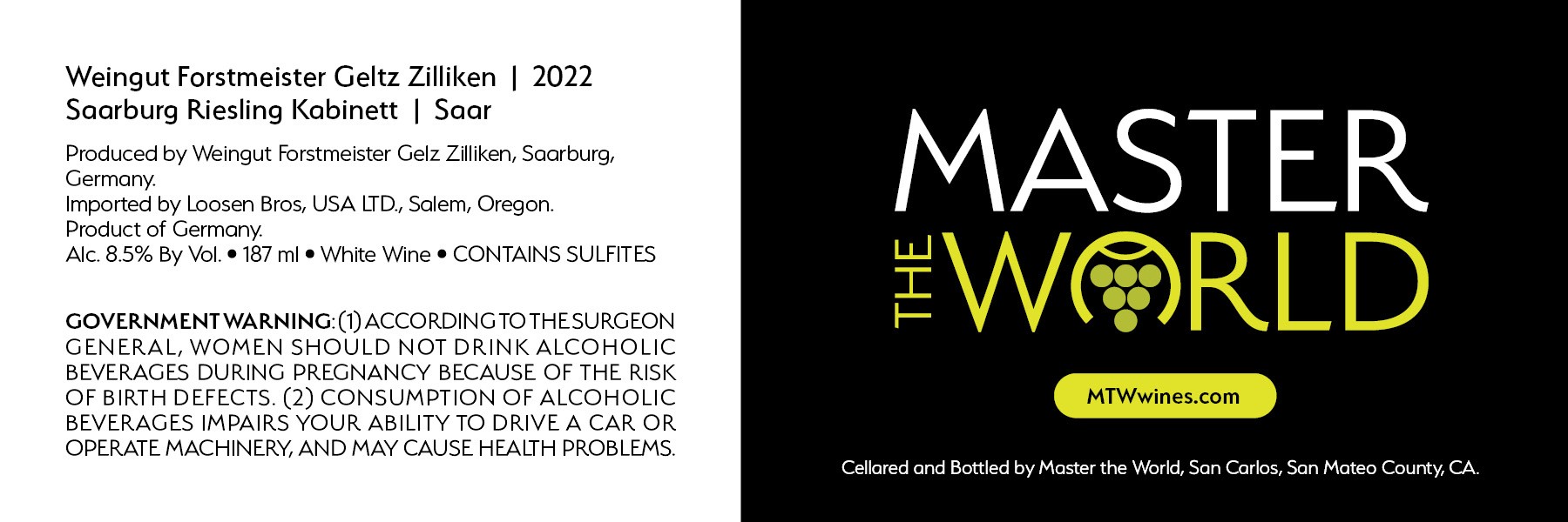 Saarburg Riesling Kabinett