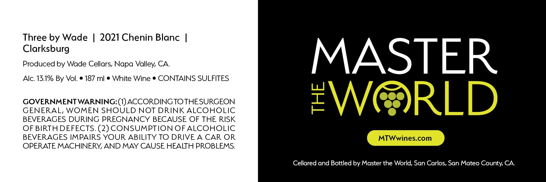 Three By Wade Chenin Blanc