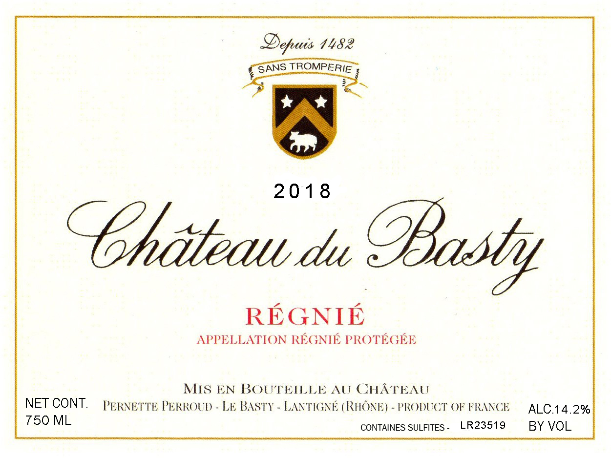 Chateau Du Basty Aoc Regnie White Wine