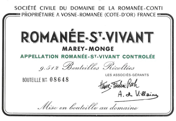 Romanée-St-Vivant