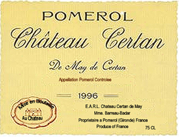 Château Certan De May de Certan