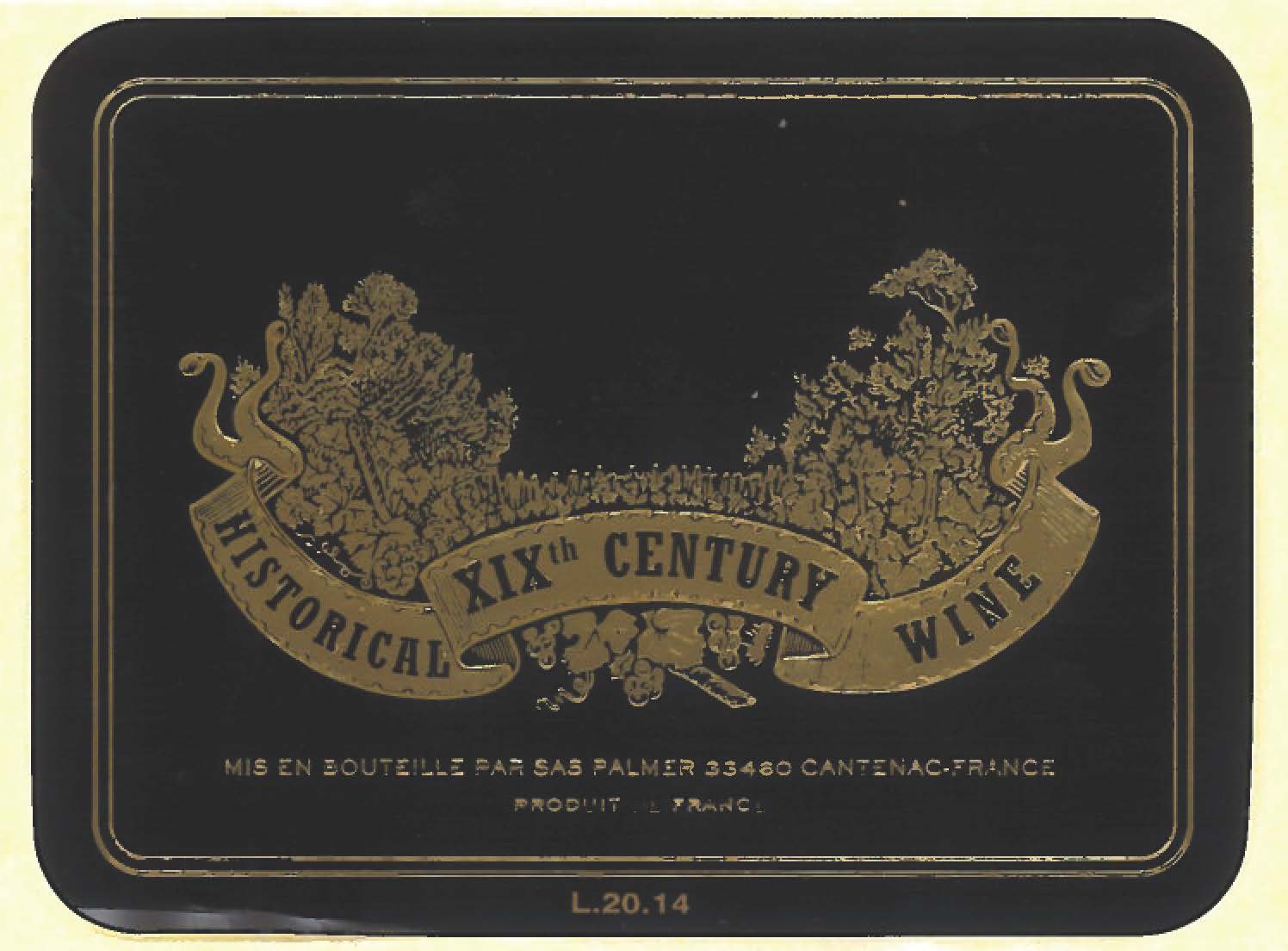 Historical XIXth Century Wine