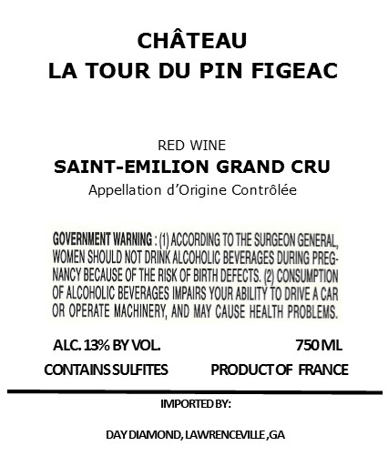 La Tour Du Pin Figeac