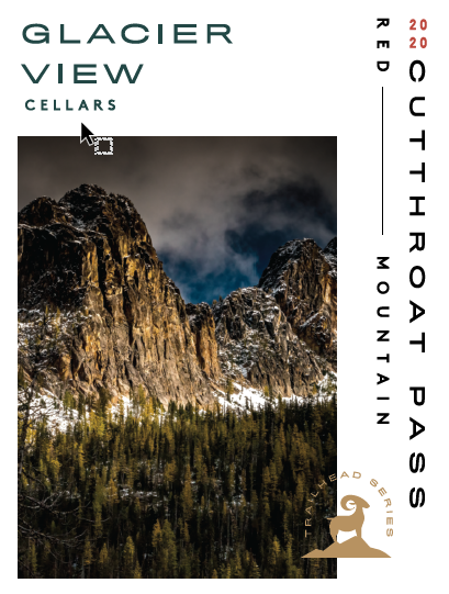 Glacier Red Mountain