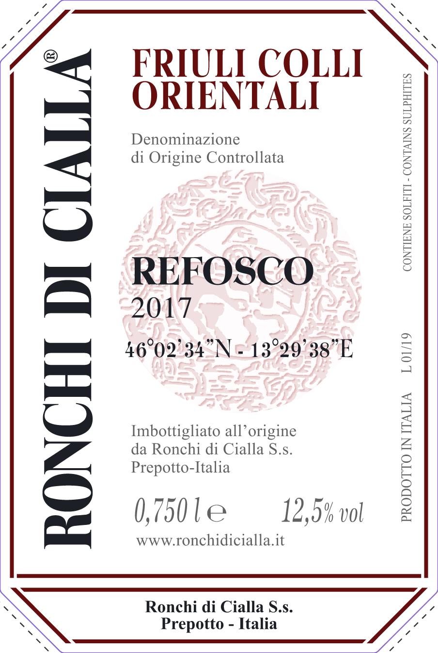 Ronchi Di Cialla Refosco