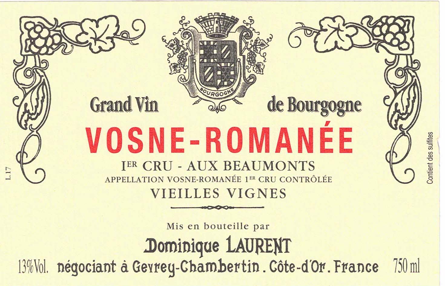 Beaumonts V Vignes
