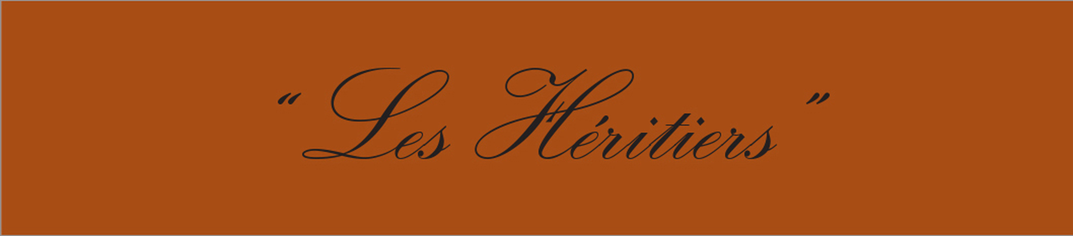 Les Héritiers