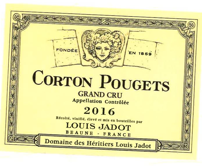 Corton Pougets Grand Cru
