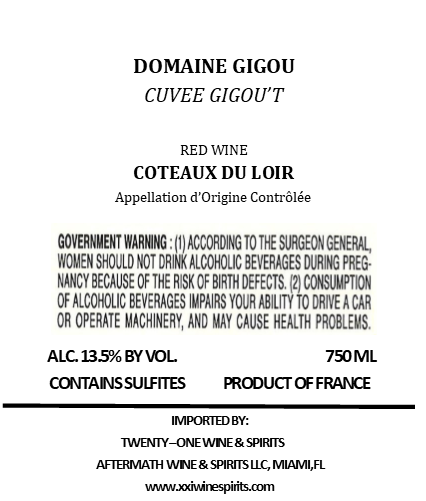 Cuvee Gigou't